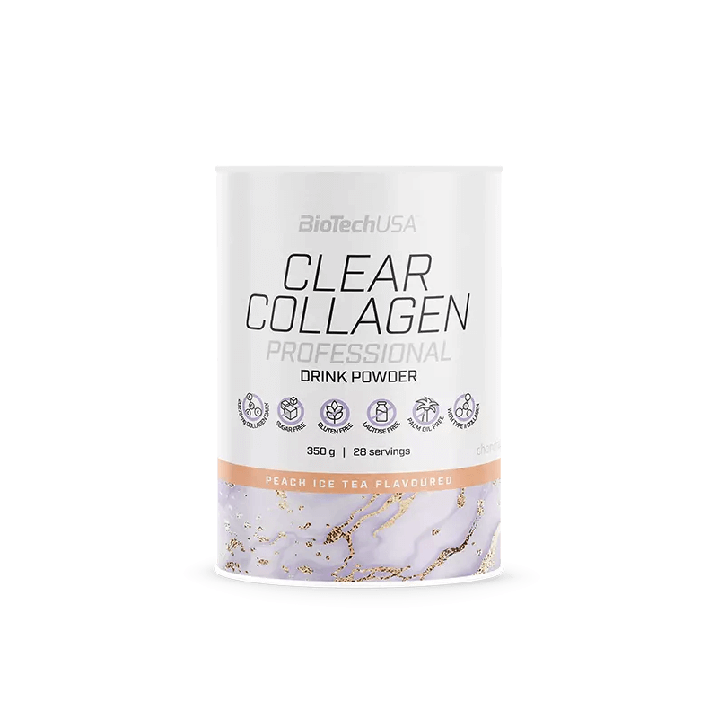 BiotechUSA - Clear Collagen Professional - Barackos ice tea - 350 g 