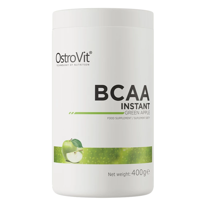 OstroVit BCAA Instant - Zöldalma ízű -  400 g