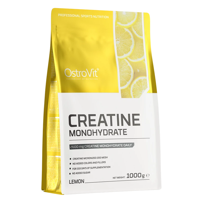 OstroVit - Creatine Monohydrate - Citrom - 1 Kg