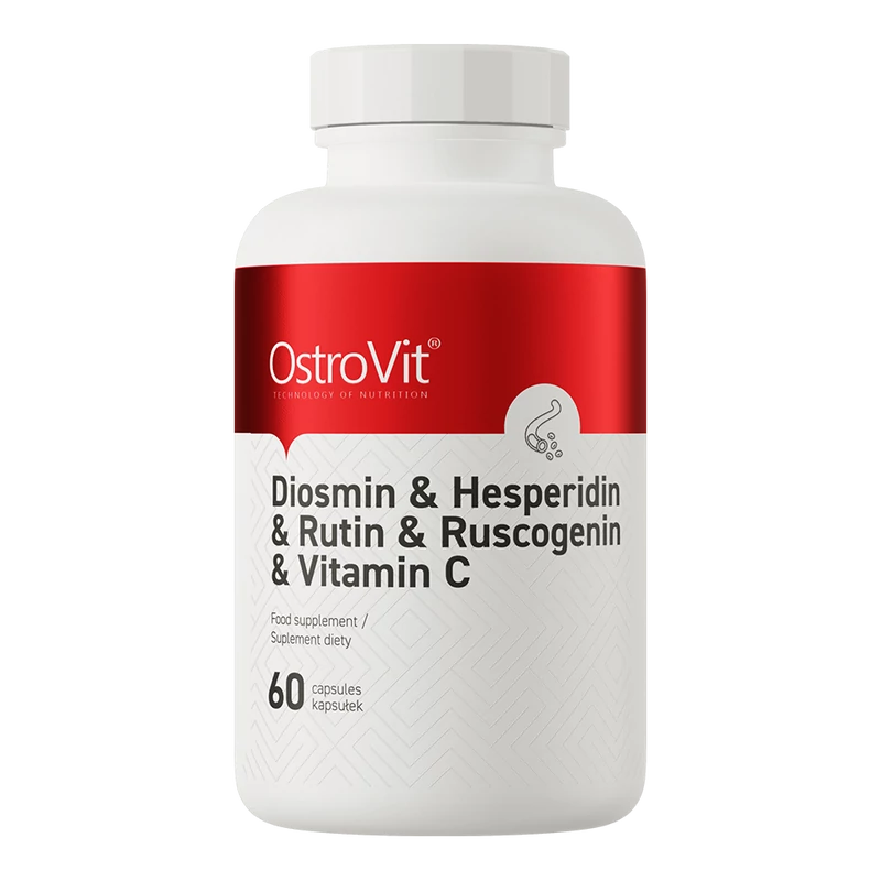 OstroVit Diozmin + Heszperidin + Rutin + Ruszkogenin + C - 60 kapszula
