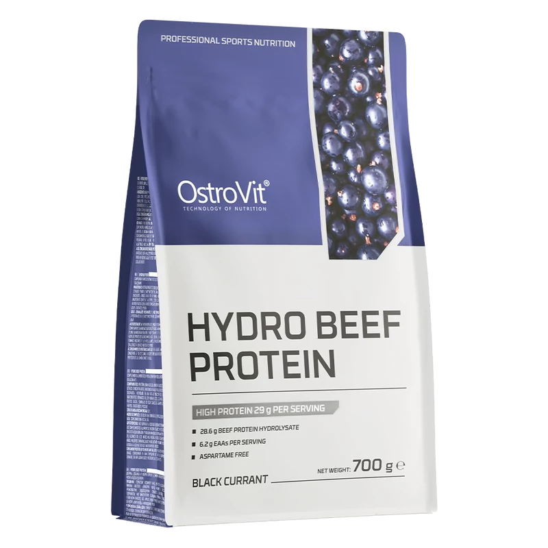 OstroVit Hydro Beef Protein - Fekete ribizli - 700 g