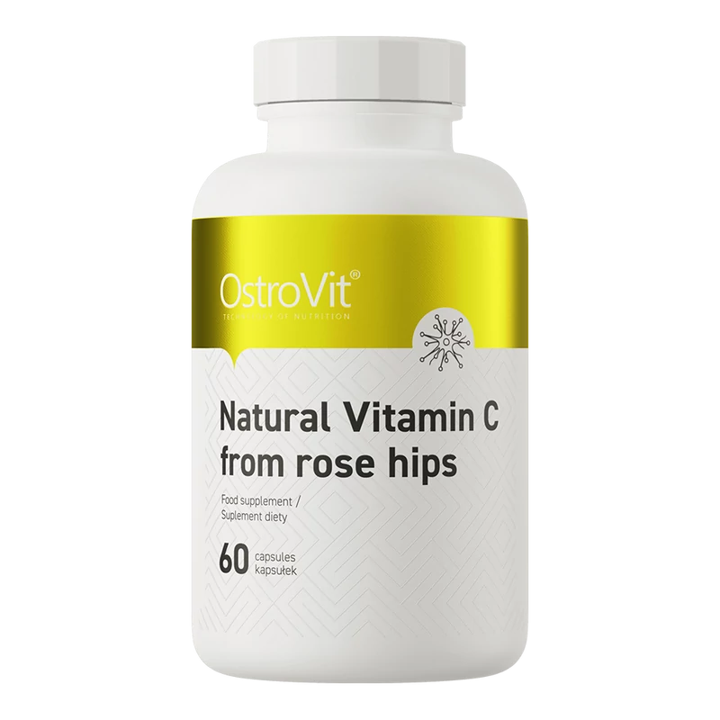 OstroVit - Természetes C-vitamin csipkebogyóból - 60 kapszula