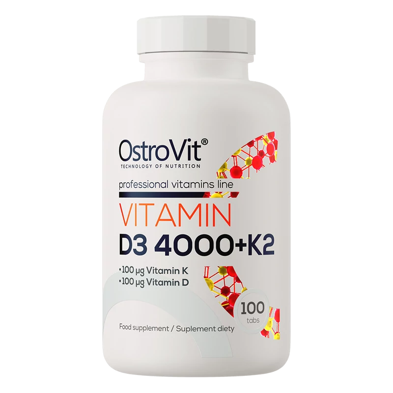 OstroVit - D3 4000 + K2 - 100 tabletta