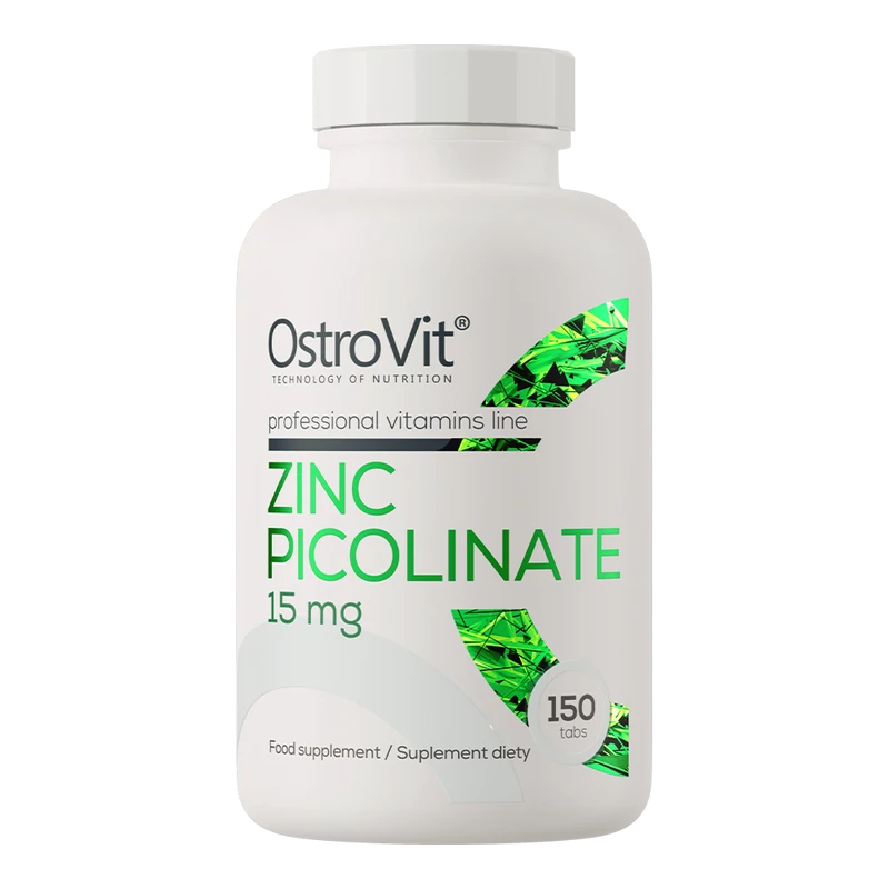 OstroVit - Zinc Picolinate - Cink-pikolinát - 150 tabletta