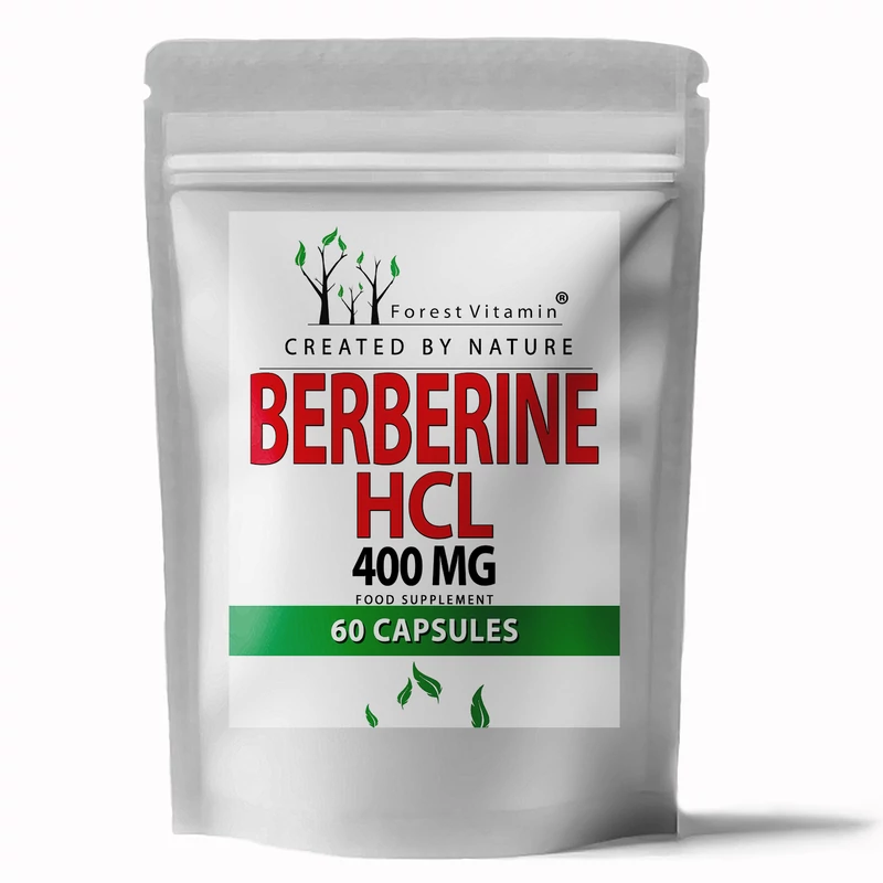 Forest Vitamin Berberine HCl 400 mg — 60 kapszula
