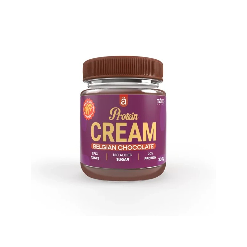 Nano Supps - Protein Cream - Belga csokoládé ízű fehérjekrém - 330 g