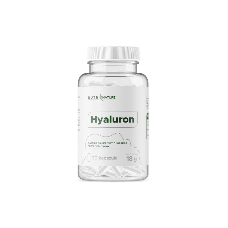 Nutri Nature - Hyaluron 500 mg - 30 kapszula