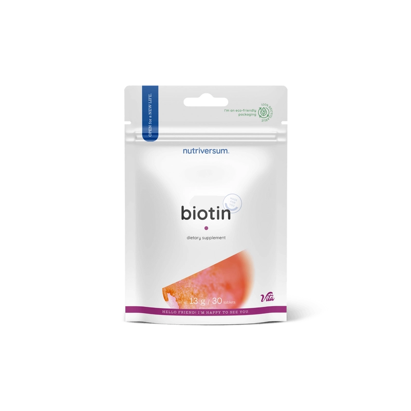 Nutriversum Biotin 30 tabletta