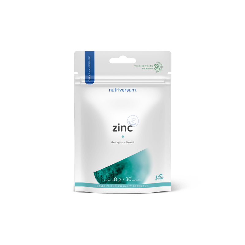 Nutriversum zinc - cink 30 kapszula
