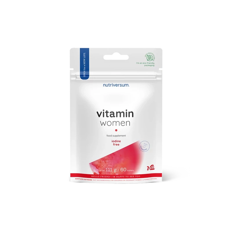Nutriversum - Vitamin Women - Női multivitamin - 60 tabletta