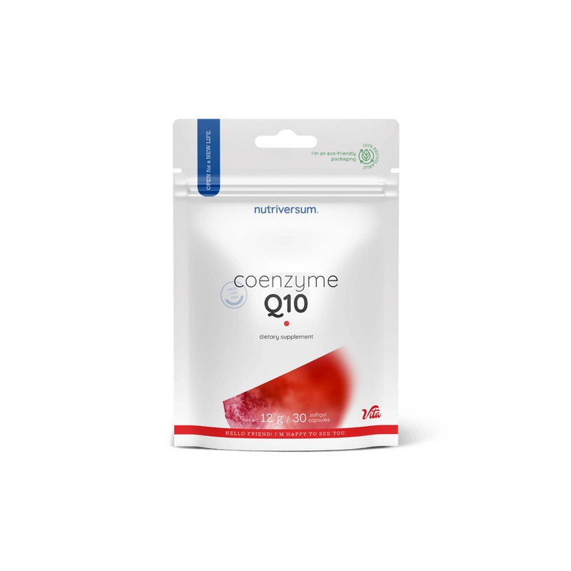 Nutriversum Coenzyme Q10 antioxidáns, 30 kapszula