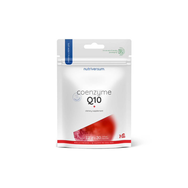 Nutriversum Coenzyme Q10 antioxidáns, 30 kapszula
