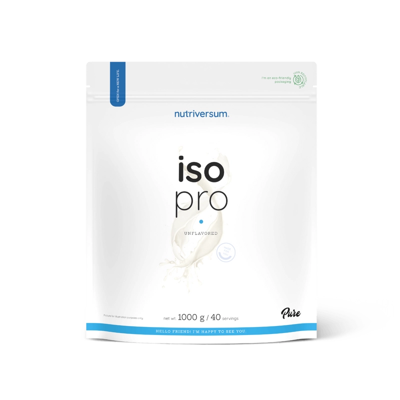 Nutriversum Iso Pro -  fehérje izolátum - Ízesítetlen - 1kg