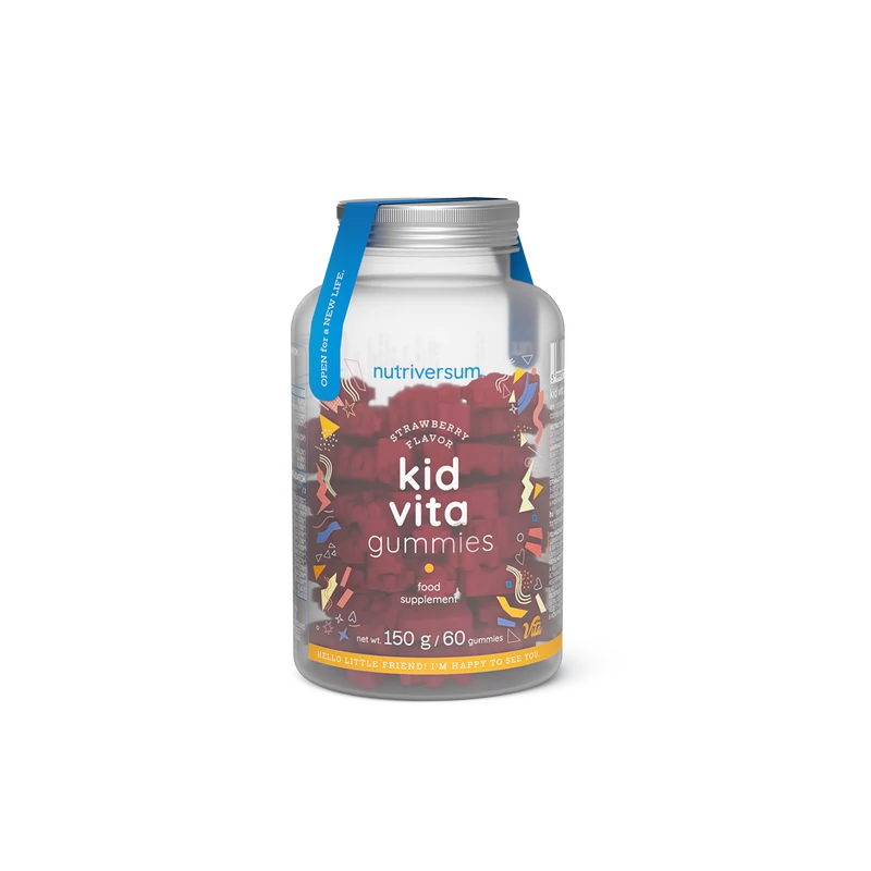 Nutriversum - Kid Vita Gummies gyerek multivitamin gumicukor - 60 db