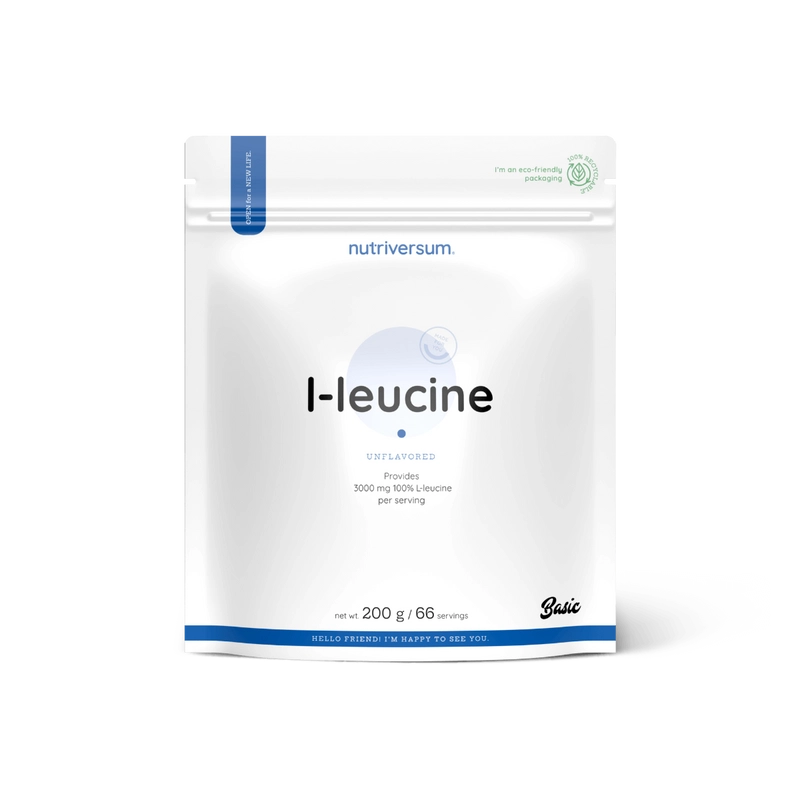 Nutriversum - 100% L-Leucine - Ízesítetlen - 200 g