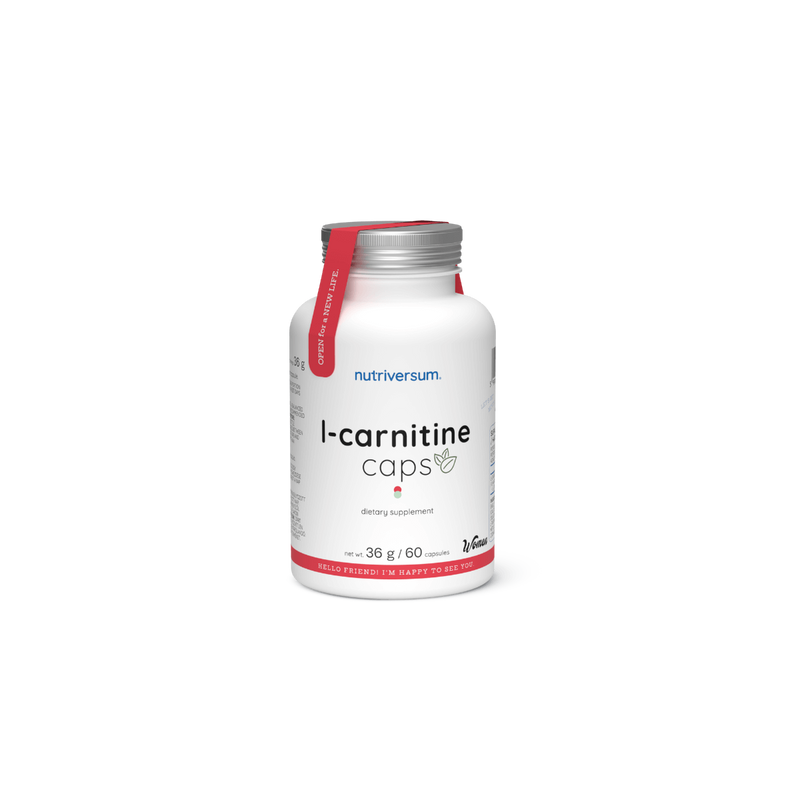 Nutriversum L-carnitine caps, l-karnitine kapszula