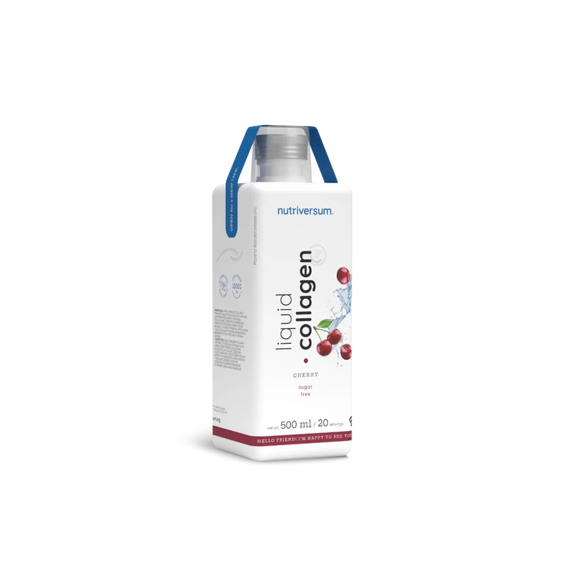 Nutriversum - Collagen liquid Sugar Free 10.000 mg - Cherry - 500 ml