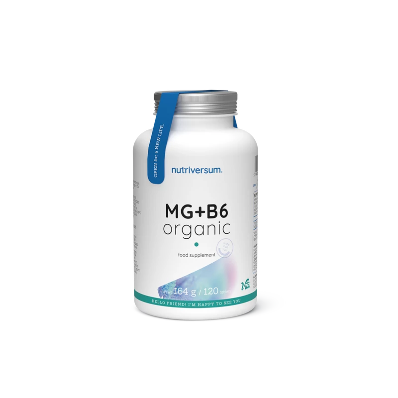 Nutriversum - Magnézium + B6-vitamin - 120 tabletta