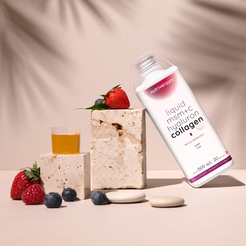 Liquid MSM+C Hyaluron Collagen - 500 ml - Nutriversum