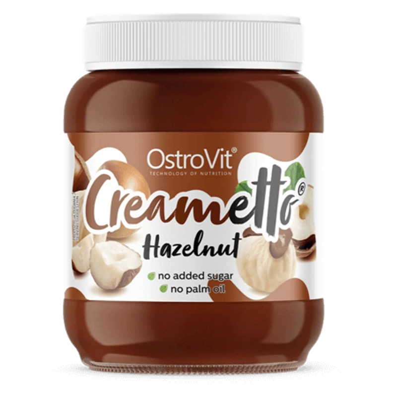 OstroVit Creametto 350 g cukormentes mogyorókrém