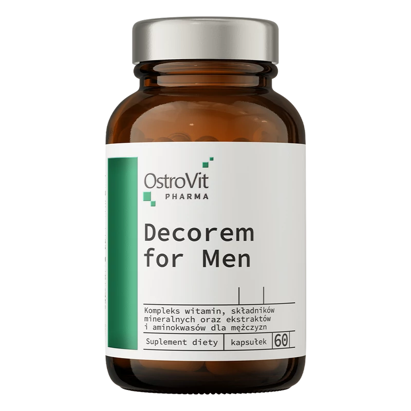 OstroVit Pharma - Decorem For Men - Férfi multivitamin - 60 kapszula
