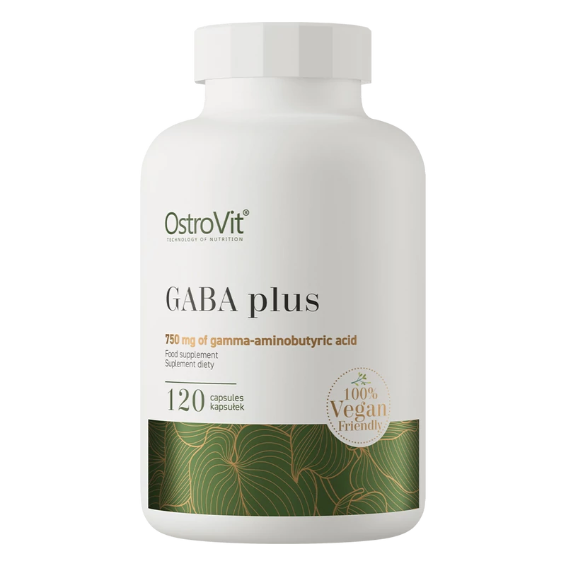 OstroVit GABA Plus (vegán) — 120 kapszula