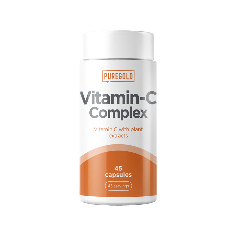 Pure Gold C-Complex - C-vitammin növényi kivonatokkal - 45 kapszula