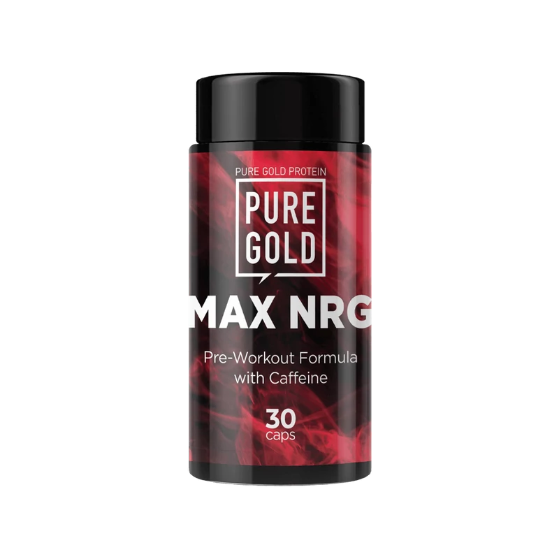 Pure Gold - Max NRG edzés előtti kapszula - 30 kapszula