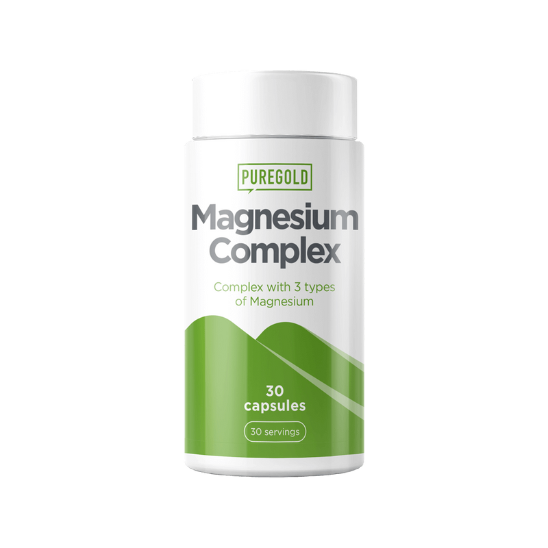 Pure Gold - Magnesium Complex - Tripla Magnézium - 30 kapszula