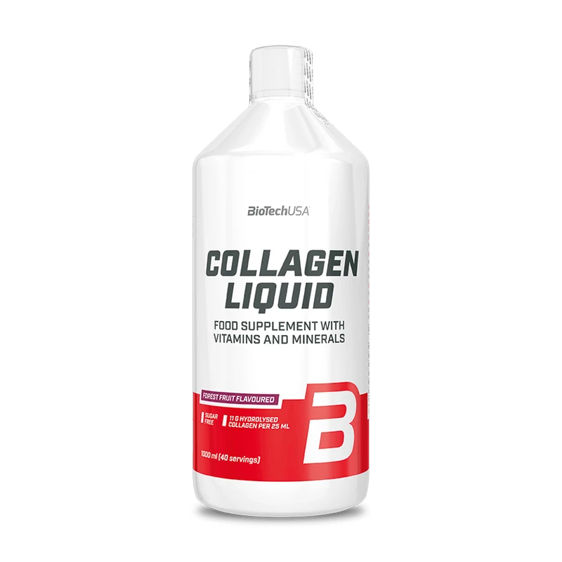 BiotechUSA - Collagen Liquid - Erdei gyümölcs -1000 ml