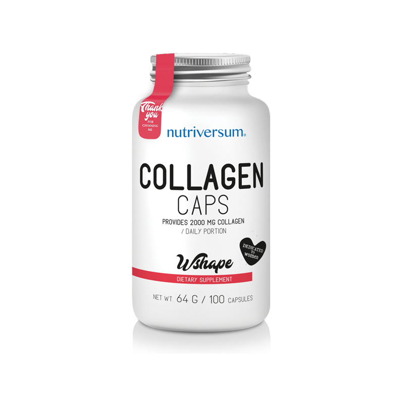 Nutriversum collagen caps, kollagén kapszula, 100db